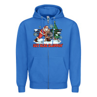 True Royal out here slammin' Zipper Hoodie - MaliasSmallBusiness