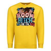 Lemon Boom bitch get out the way 4th of July Premium Sweatshirt - CowGirlArtShop