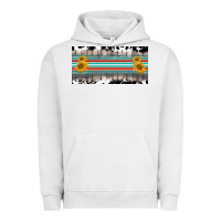 Pigment Lunar Rock western cowhide serape sunflower mama license plate Urban Hoodie - BarkalooDesign