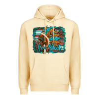 Pina Colada free spirit native american indian headdress Premium Hoodie - Artiststas