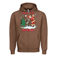 Chestnut the season golf Zipper Hoodie - MaliasSmallBusiness