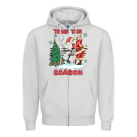 Dove Grey the season golf Zipper Hoodie - MaliasSmallBusiness