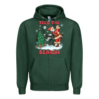 Sports Green the season golf Zipper Hoodie - MaliasSmallBusiness