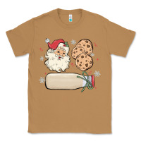 Toasted Coconut custom milk and cookies with santa Classic Tee - MaliasSmallBusiness