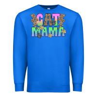 True Royal cat mama Premium Sweatshirt - CowhideDigitalArt