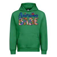 Emerald american babe Urban Hoodie - LillyAllenDesigns