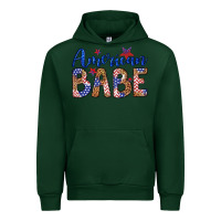 Forest Green american babe Urban Hoodie - LillyAllenDesigns