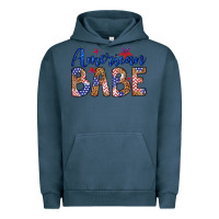 Pigment Midnight Navy american babe Urban Hoodie - LillyAllenDesigns