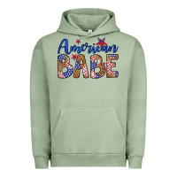 Pigment Oil Green american babe Urban Hoodie - LillyAllenDesigns