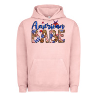 Pigment Salmon american babe Urban Hoodie - LillyAllenDesigns