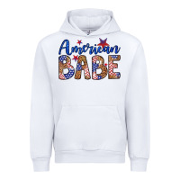 White american babe Urban Hoodie - LillyAllenDesigns