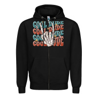 Black cool dude Zipper Hoodie - MaliasSmallBusiness