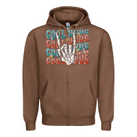 Chestnut cool dude Zipper Hoodie - MaliasSmallBusiness