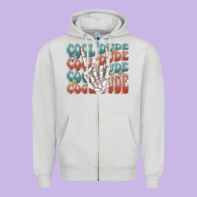 Zipper Hoodie cool dude