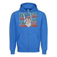 True Royal cool dude Zipper Hoodie - MaliasSmallBusiness