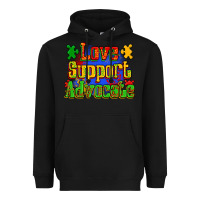 Black love support advocate Heavyweight Hoodie - Zillion Design Studio