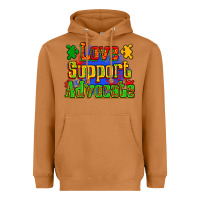 Meerkat love support advocate Heavyweight Hoodie - Zillion Design Studio