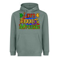 Sage love support advocate Heavyweight Hoodie - Zillion Design Studio