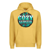 Antique Gold cozy season Premium Hoodie - AdoDesignShop