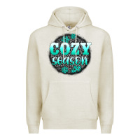 Oatmeal Heather cozy season Premium Hoodie - AdoDesignShop
