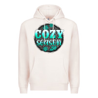 Pale Pink cozy season Premium Hoodie - AdoDesignShop