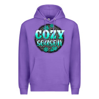 Purple cozy season Premium Hoodie - AdoDesignShop