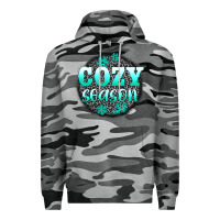Slate Camo cozy season Premium Hoodie - AdoDesignShop