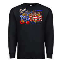 Black American Teacher Premium Sweatshirt - Neo Western