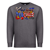 Charcoal Heather American Teacher Premium Sweatshirt - Neo Western