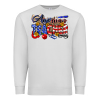 Dove Grey American Teacher Premium Sweatshirt - Neo Western