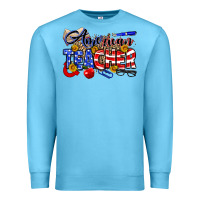 Ocean Blue American Teacher Premium Sweatshirt - Neo Western