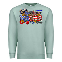 Seafoam American Teacher Premium Sweatshirt - Neo Western