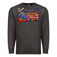 Smoke American Teacher Premium Sweatshirt - Neo Western