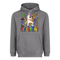 Storm it's ok to be different Heavyweight Hoodie - Zillion Design Studio