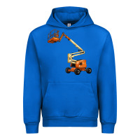 Cobalt Boom Lift Urban Hoodie - LillyAllenDesigns