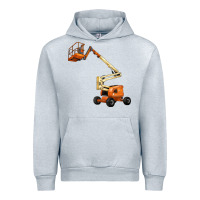 Heather Grey Boom Lift Urban Hoodie - LillyAllenDesigns
