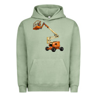 Pigment Oil Green Boom Lift Urban Hoodie - LillyAllenDesigns