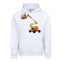 White Boom Lift Urban Hoodie - LillyAllenDesigns