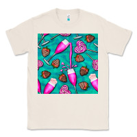 Natural valentines day champagne and strawberry Classic Tee - BundleAndBundleShop