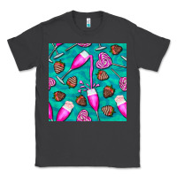 Smoke valentines day champagne and strawberry Classic Tee - BundleAndBundleShop