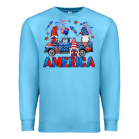 Ocean Blue American truck gnomes Premium Sweatshirt - Neo Western