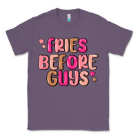 Lavender fries before guys Classic Tee - MaliasSmallBusiness