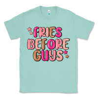 Seafoam fries before guys Classic Tee - MaliasSmallBusiness