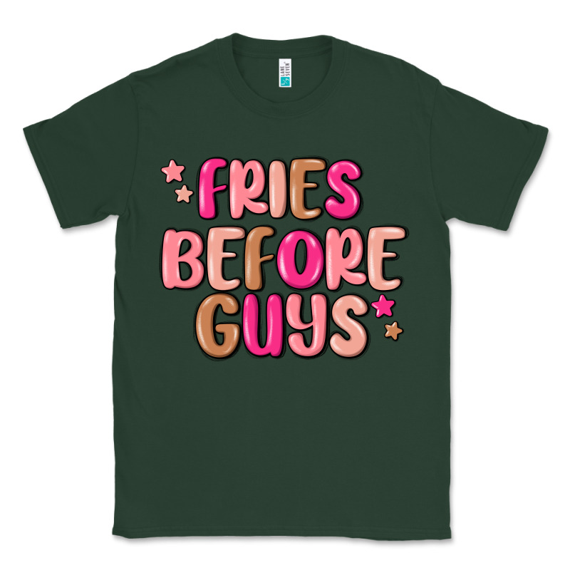 Fries Before Guys Classic Tee by MaliasSmallBusiness | Teevron