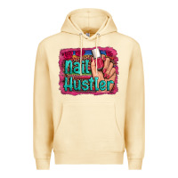 Pina Colada nail hustler serape leopard background Premium Hoodie - Artiststas