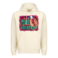 Sandshell nail hustler serape leopard background Premium Hoodie - Artiststas