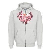 Dove Grey future cowgirl Zipper Hoodie - MaliasSmallBusiness