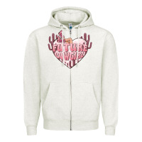 Oatmeal Heather future cowgirl Zipper Hoodie - MaliasSmallBusiness