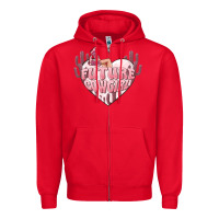Red future cowgirl Zipper Hoodie - MaliasSmallBusiness