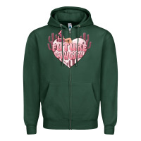 Sports Green future cowgirl Zipper Hoodie - MaliasSmallBusiness